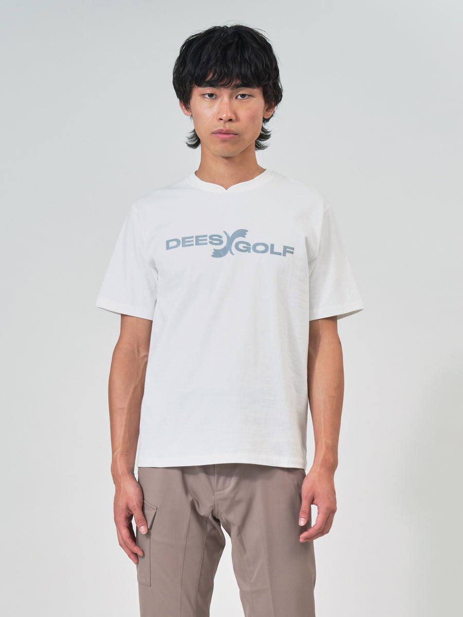 Golf Cotton T-Shirt White – DEES